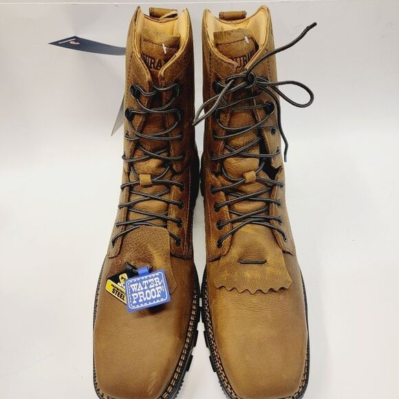 NWT DURANGO Men’s 8” Russet Waterproof Maverick XP Lacer Boot Size 11.5 main image 5
